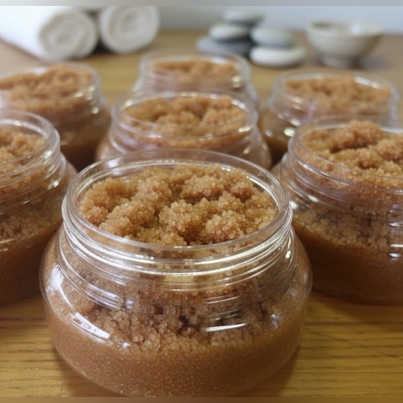 CW PETALS & PEAKS Other - AMBER WOODS -  Sugar Body Scrub HANDCRAFTED BY ME - CW PETALS & PEAKS 🌄